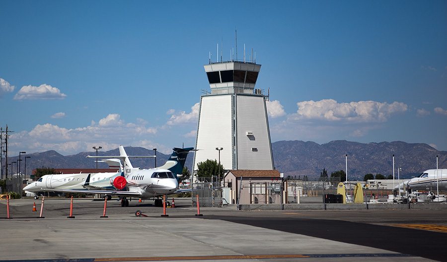 van nuys private planes